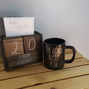 The Lord Bless You and Keep You Rae Dunn Cup